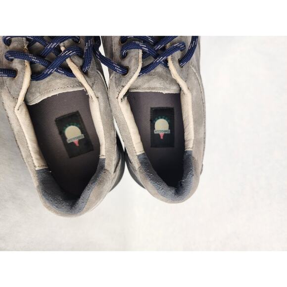 Oregon Mudders AL420 Mens 7 Grey Suede Golf Shoes with Spikes - Picture 8 of 12